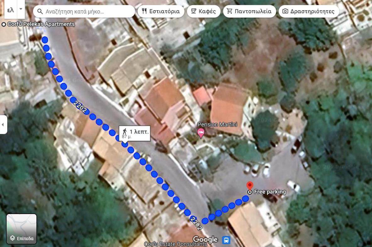 Corfu Pelekas Apartment 2 Экстерьер фото